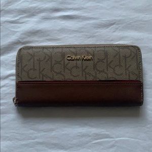 Calvin Klein leather wallet wallet